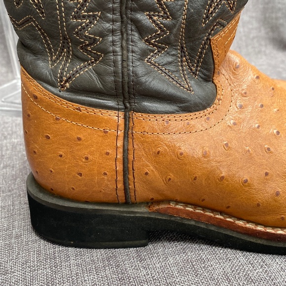 Smoky Mountain Ostrich Mid Boots Cowboy Women’s 6 - Picture 6 of 17